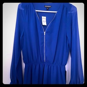 NWT Express Blue Romper